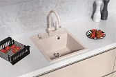 Мойка ULGRAN U-406 510*450 мм песочный 302