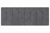 СОНАТА Кровать КРС-1600 изголовье велюр GRAFIT