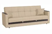 Диван Бетти (БД) 1 кат. Aqua 03 (светло-бежевый велюр)