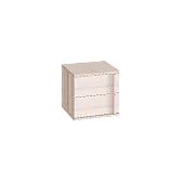 BAUHAUS 6 (спальня) Тумба прикроватная Бодега Светлый