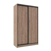 Шкаф-купе 1350 Домашний лдсп/лдсп Дуб табачный Craft