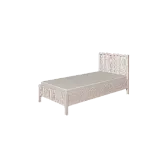 BAUHAUS 5 (спальня) Кровать (900) Бодега Светлый