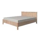 Sherlock 43 (спальня) Кровать (1400) Дуб Сонома