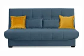 Диван Аккорд (БД) 2 кат. Ground 08 (темно-синий)/Ground 14 (темно-желтый)