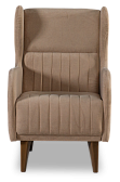 Кресло Градара 4кат. Modus 03 (бежево-коричневый велюр)