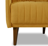 Кресло Градара 4кат. Modus 12 (желтый велюр)